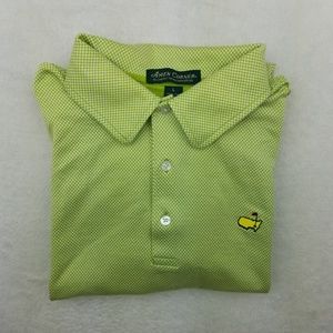 Amen Corner Masters Green Golf Polo Large
